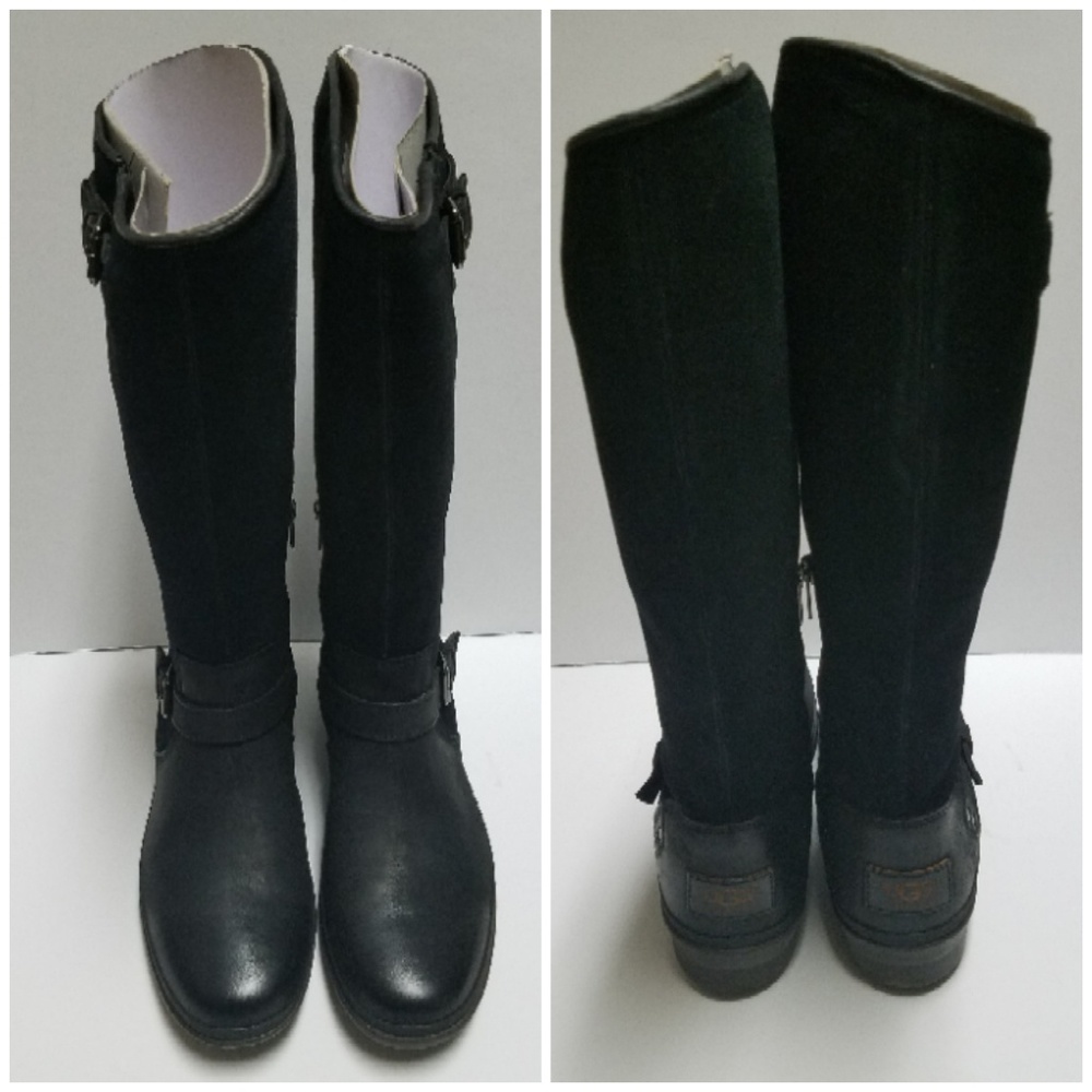 New UGG Thomsen Waterproof Knee High Leather Boot - Picture 2 of 8